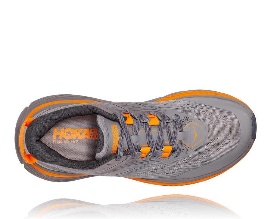 Tenis Hoka One One Trail Hombre Grises - Stinson Atr 6 - OAKM32806